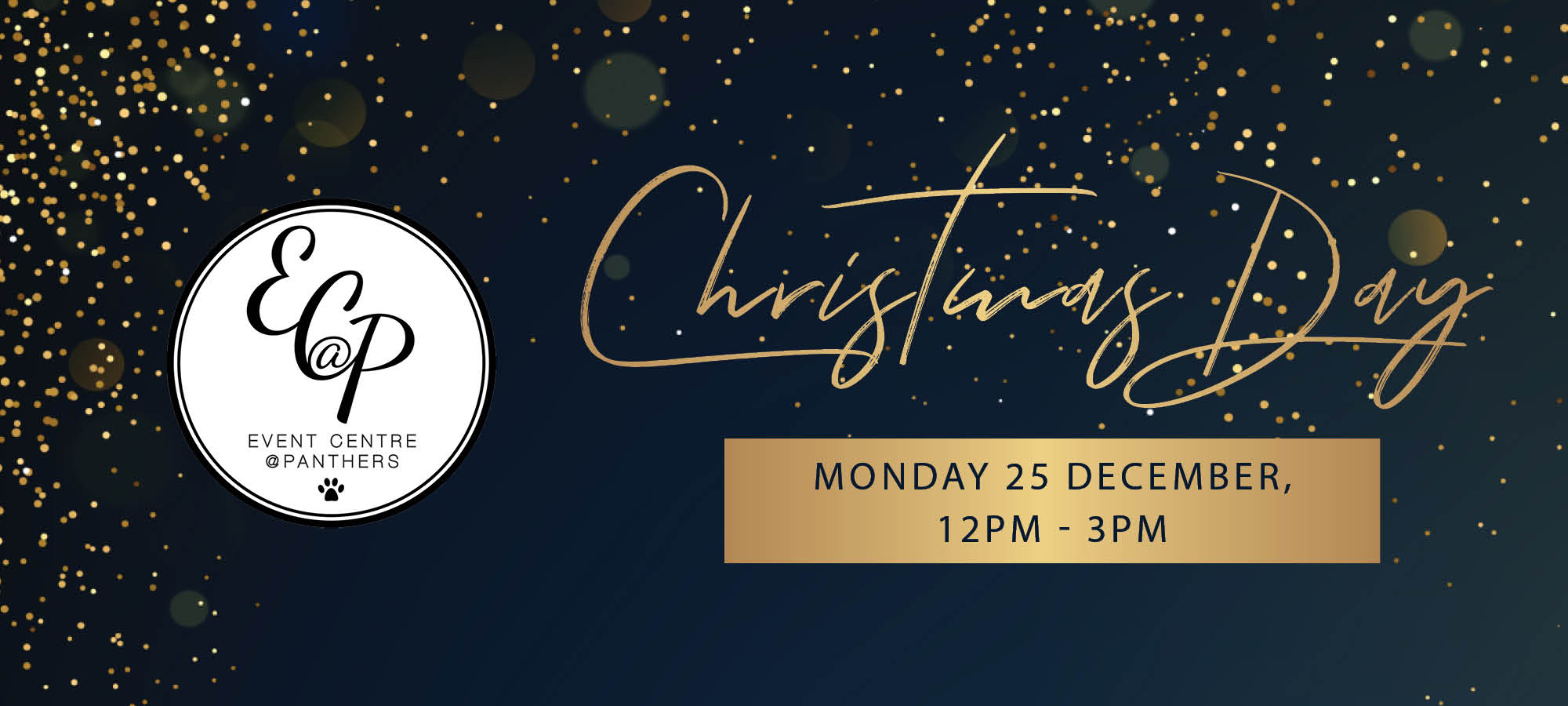 Christmas Day Lunch with the Event Centre at Panthers