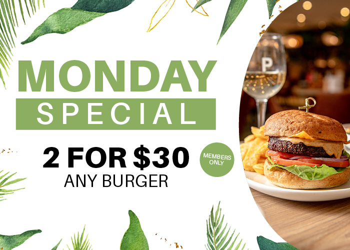 Monday Burger Special