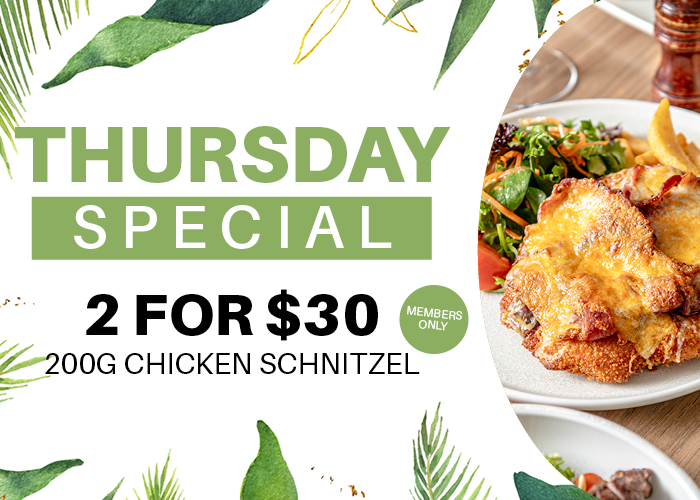 Thursday Schnitzel Special