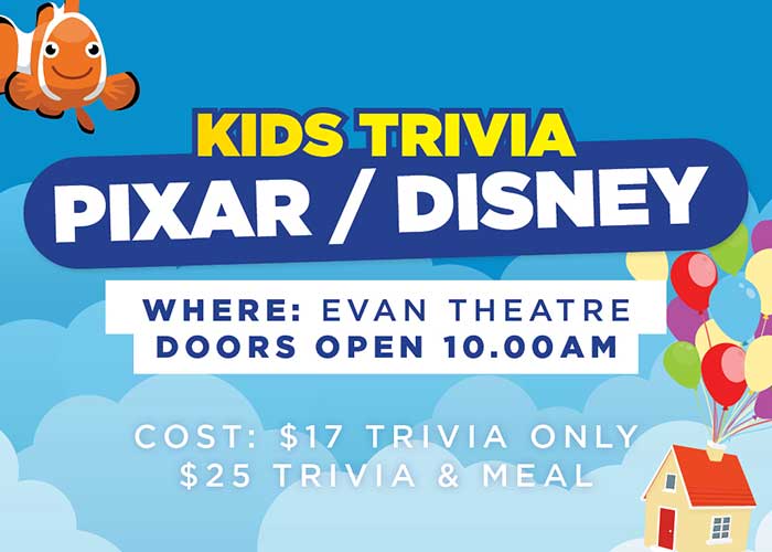 Kids Trivia:  Disney/Pixar