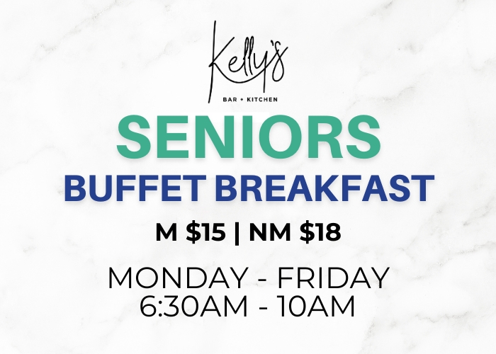 Seniors Buffet Breakfast