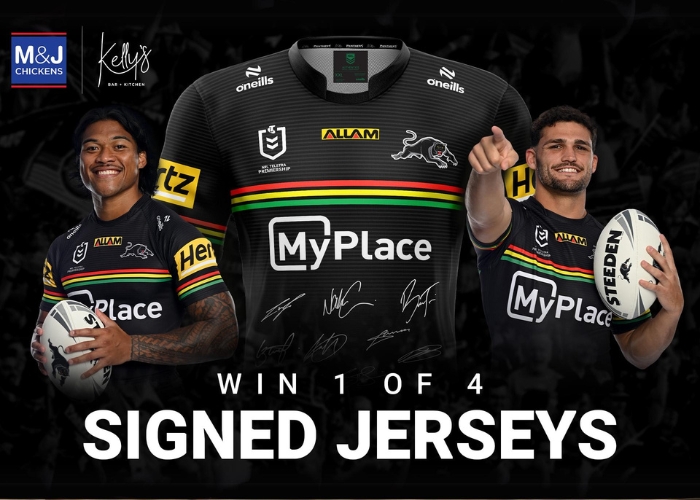 Win One of Four Signed Panthers Jerseys