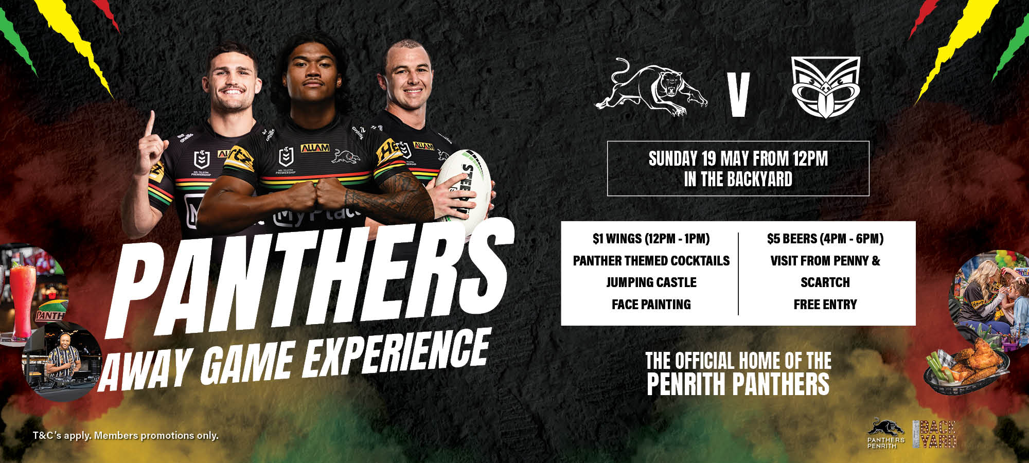 Warriors V Panthers Away Game Experience