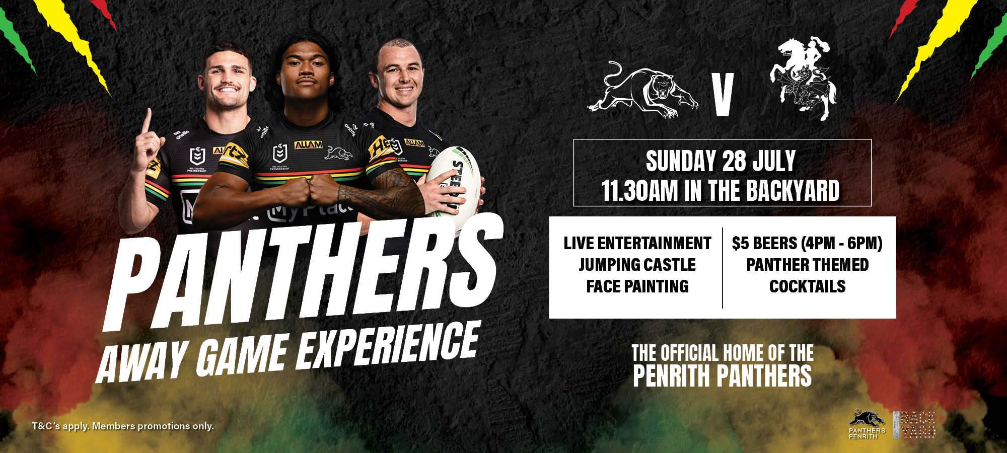 Dragons V Panthers Away Game Experience