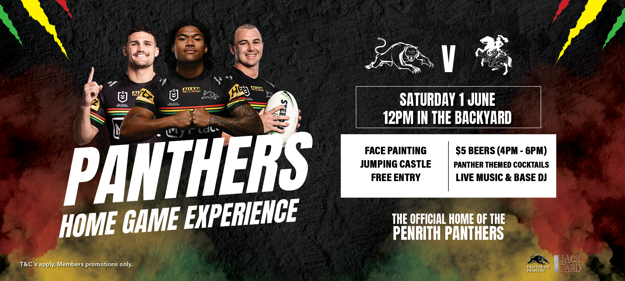 Panthers V Dragons Home Game Experience