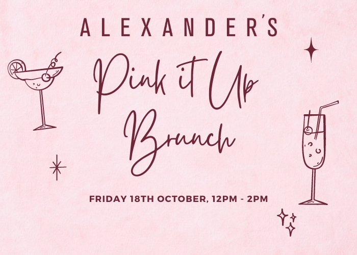 Pink It Up Brunch at Alexander’s