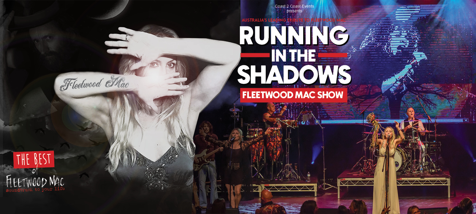 RUNNING  IN THE SHADOWS – FLEETWOOD MAC SHOW