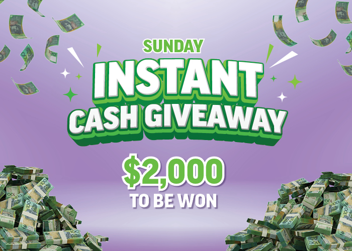 Members Instant Cash Giveaway!