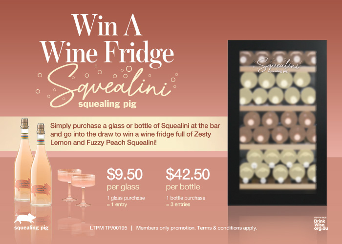 Win a Wine Fridge Full of Squealini!