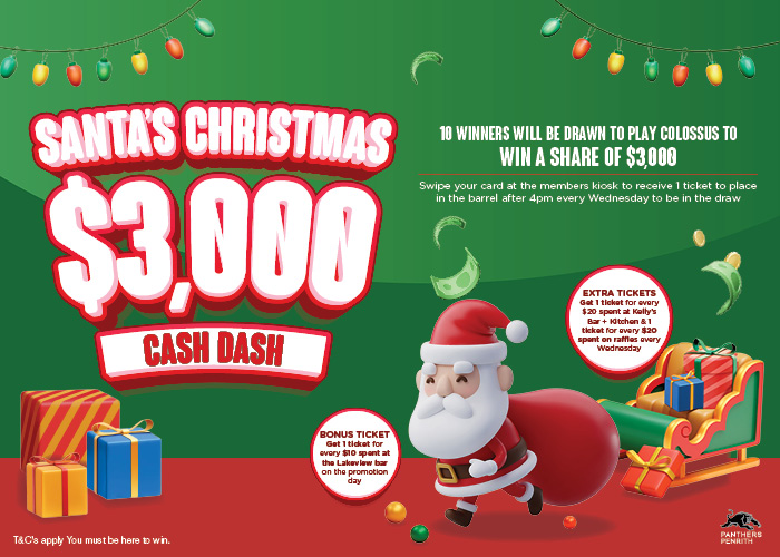 Santa’s Christmas Cash Dash