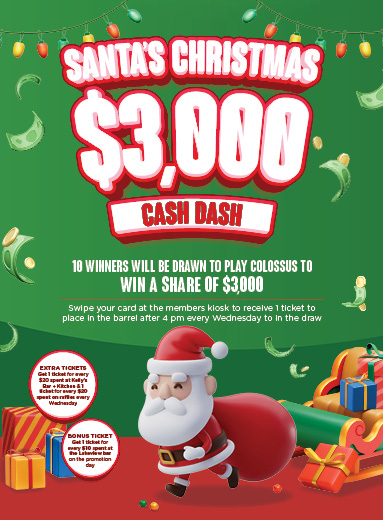 Santa's Christmas Cash Dash