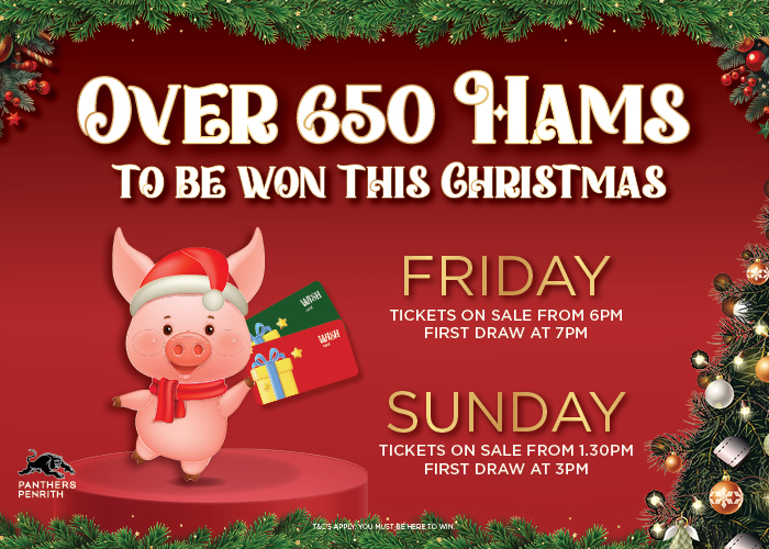 Christmas Ham & Wish Card Raffle!