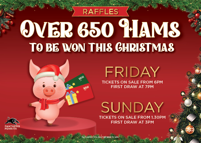 Christmas Ham & Wish Card Raffle!