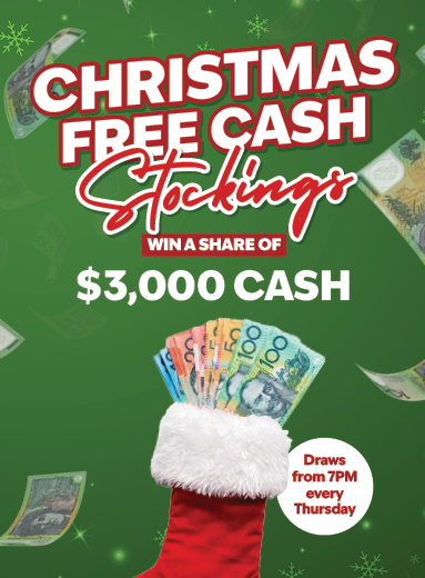 Christmas Free Cash Stockings