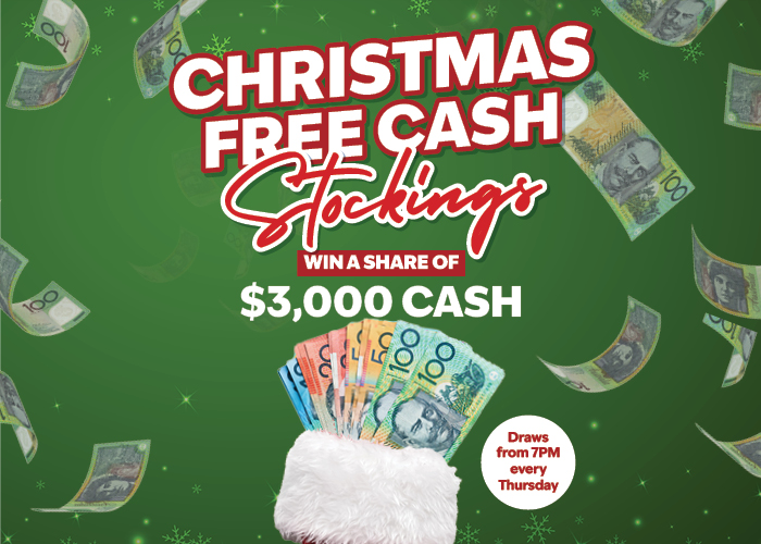 Christmas Free Cash Stockings