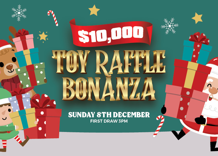 $10,000 Toy Raffle Bonanza