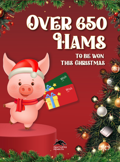 Christmas Ham & Wish Card Raffle!