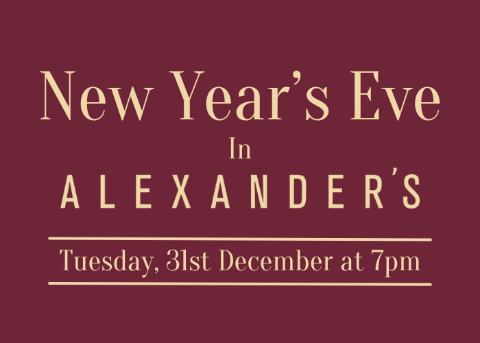 New Year’s Eve In Alexander’s