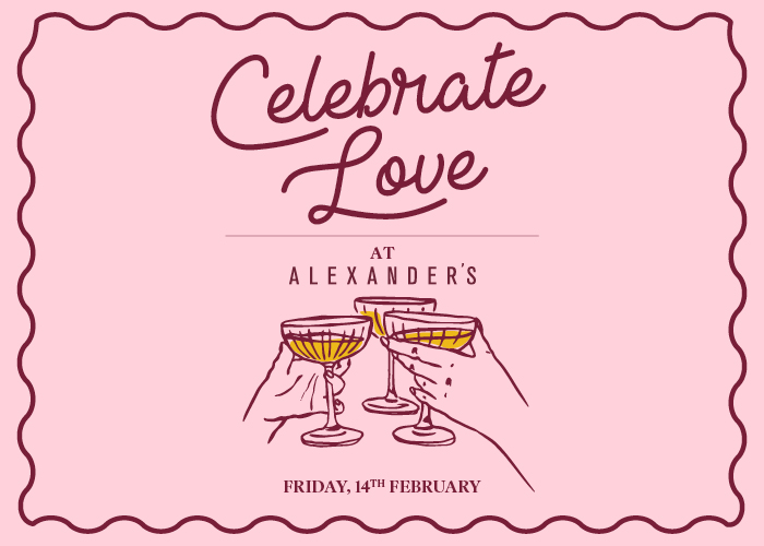 Celebrate Love at Alexander’s