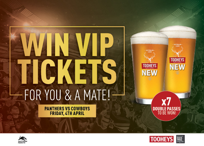 Win VIP Tickets For You & A Mate!