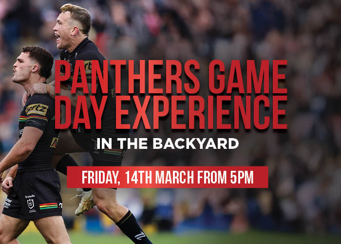 Panthers V Roosters – Game Day Experience