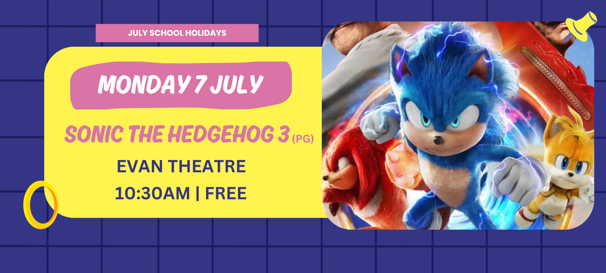 MOVIE – SONIC THE HEDGEHOG 3