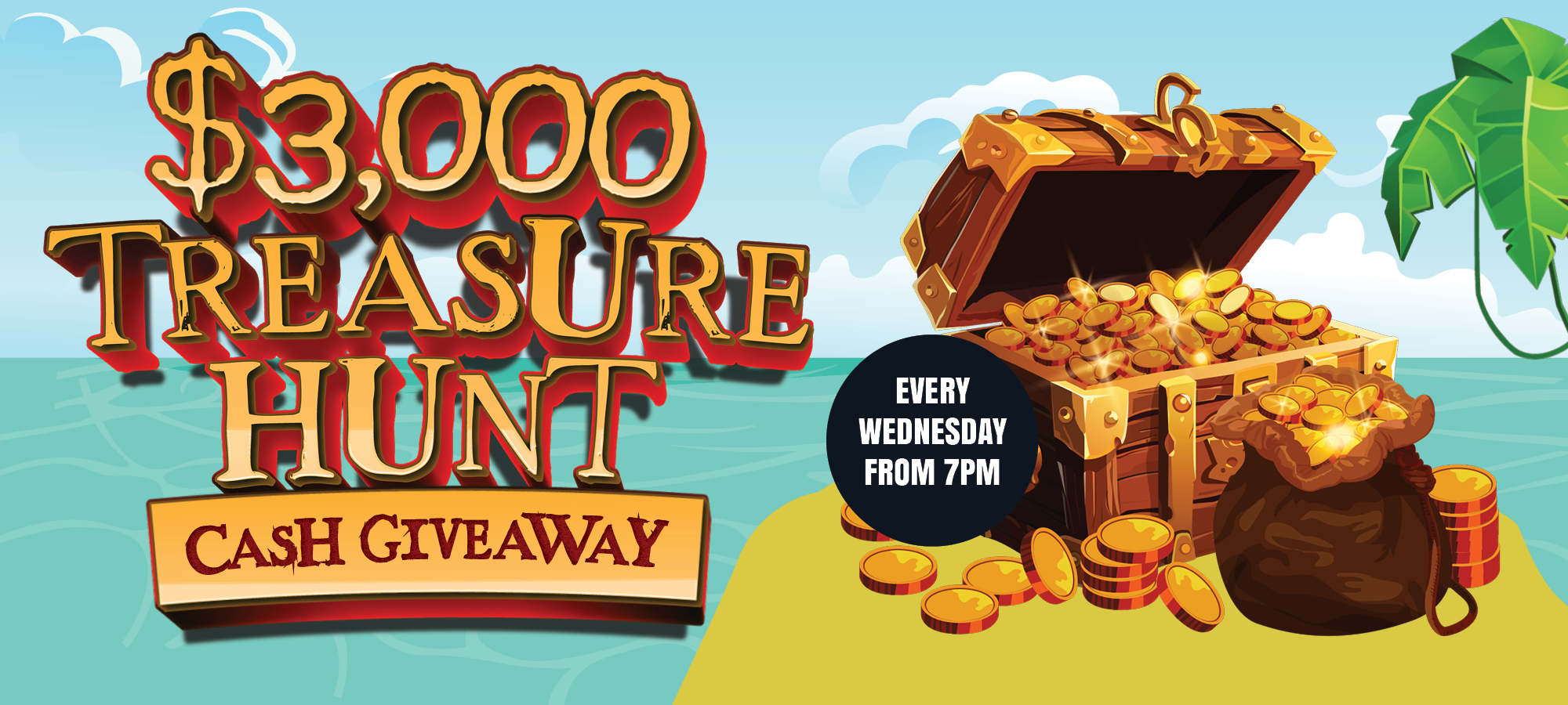 $3,000 TREASURE HUNT! – COLOSSUS WEDNESDAY