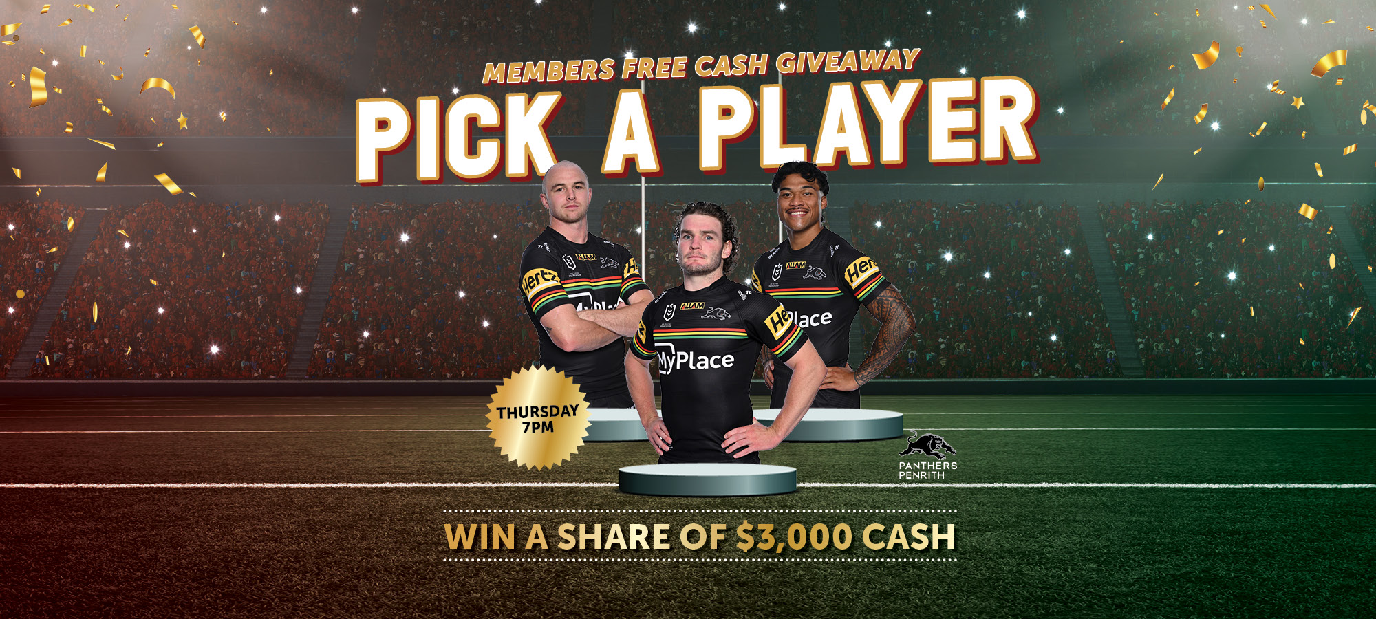 MEMBERS FREE PICK A PLAYER