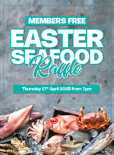 $3000 EASTER SEAFOOD RAFFLE