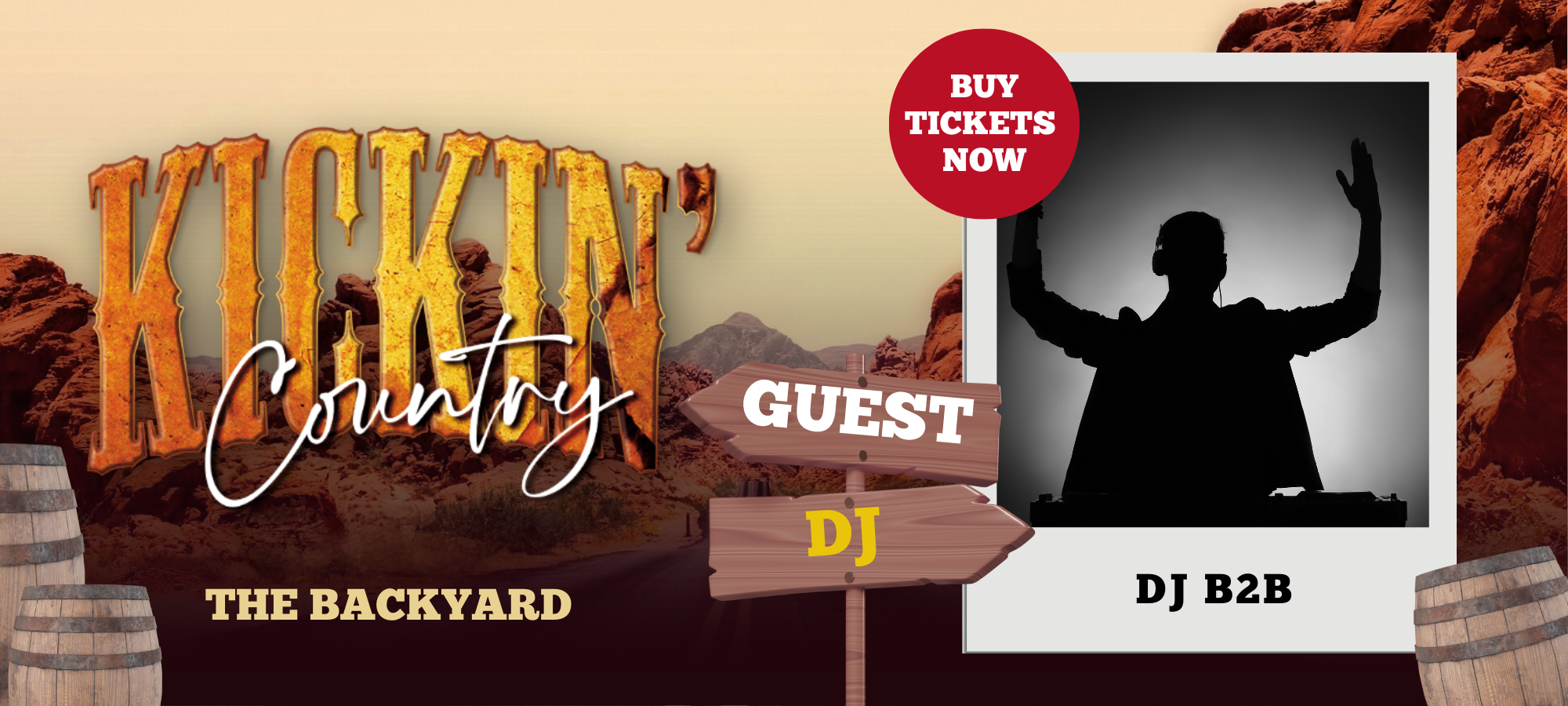 DJ B2B – Kickin’ Country