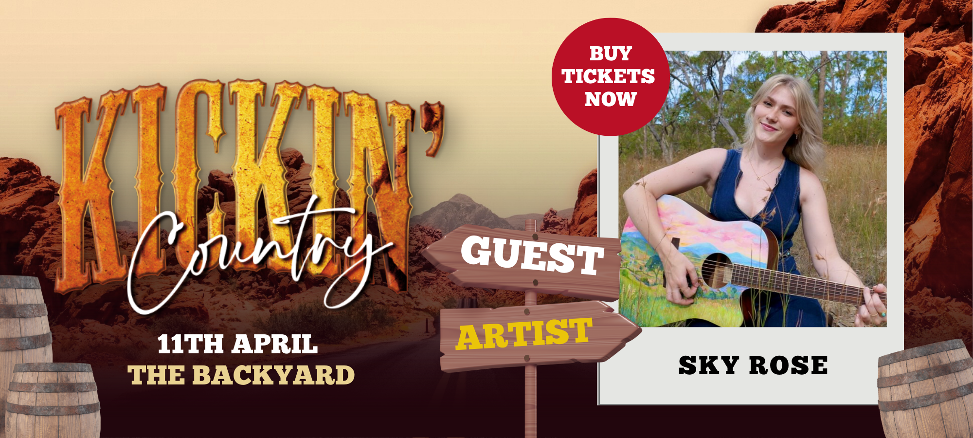 Sky Rose – Kickin’ Country