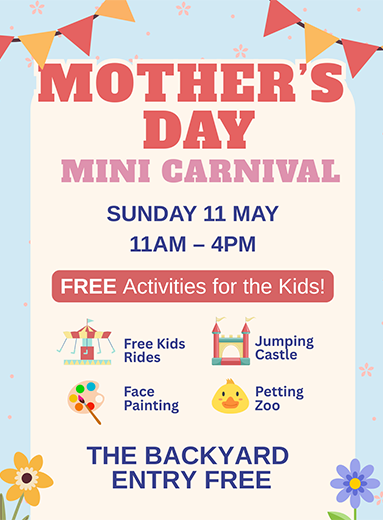Mother’s Day Backyard Mini Carnival