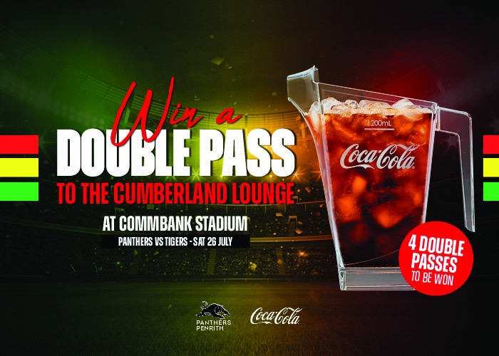 Win a Double Pass to Panthers V Tigers