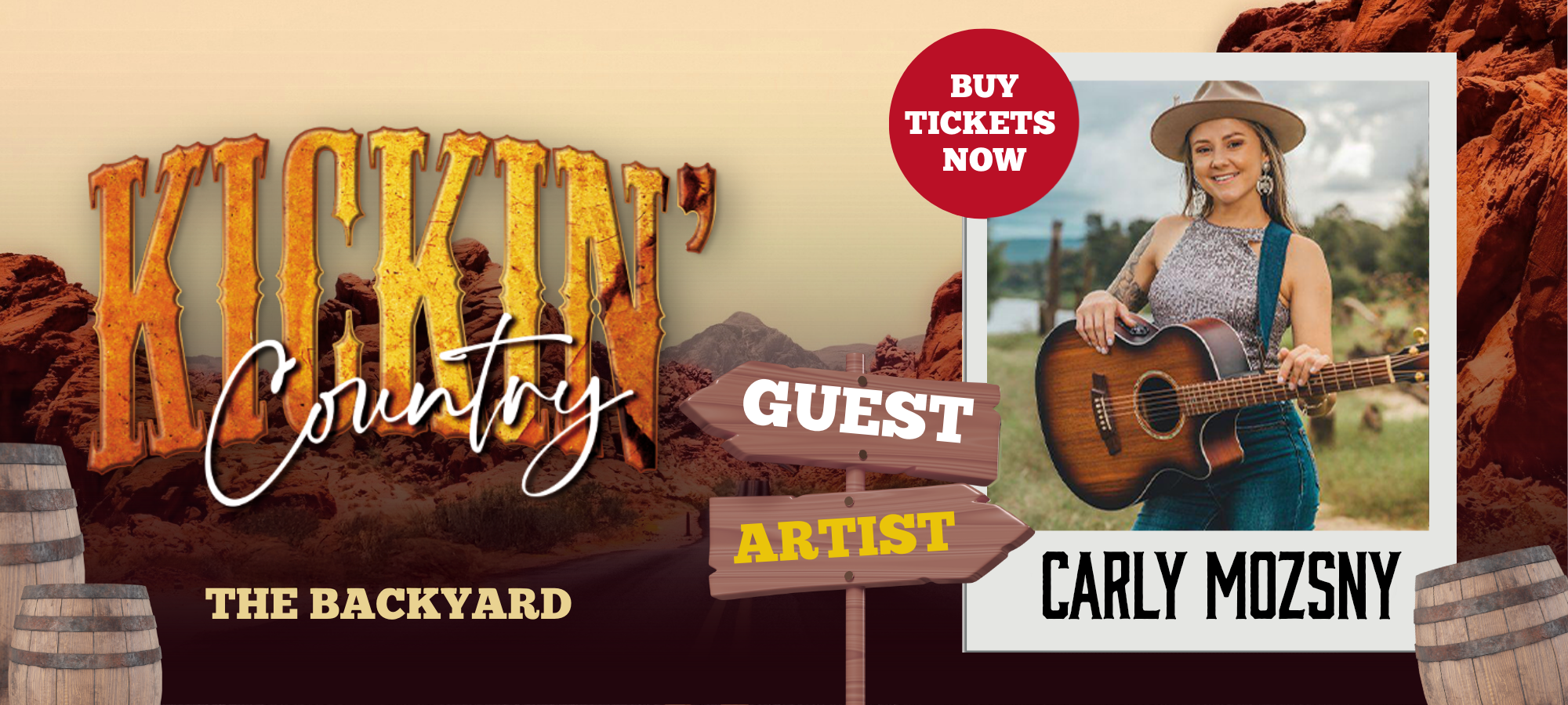 Carly Mozsny – Kickin’ Country