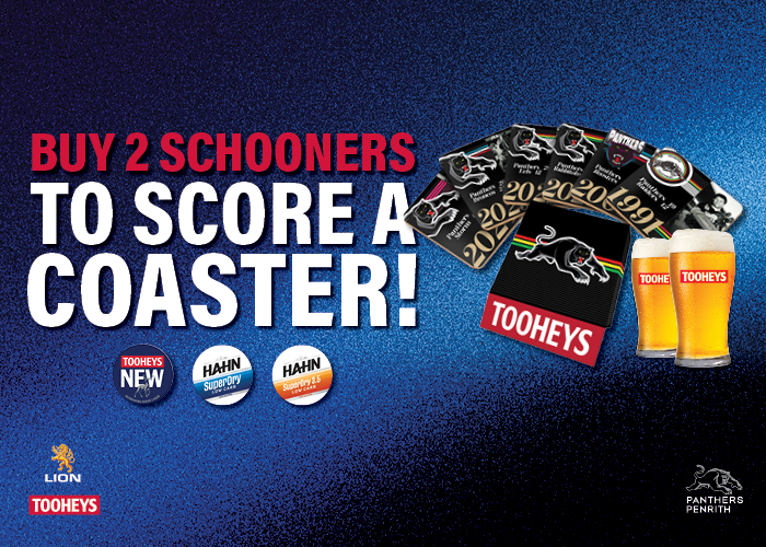 Collectors Edition Panthers Premiership Hardback Coasters