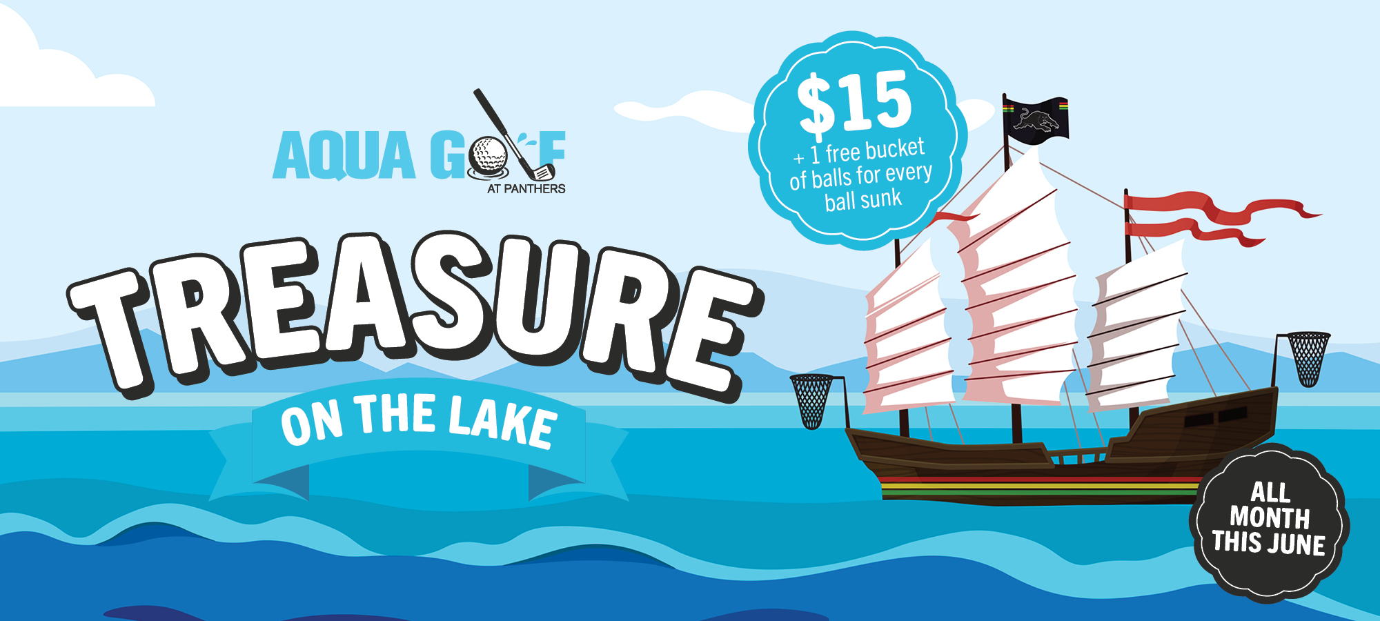 AQUA GOLF | Treasure on the Lake