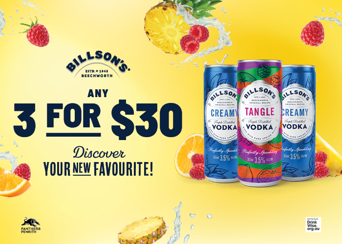 3 for $30 Billson’s