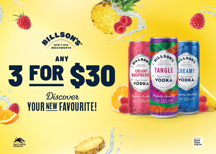 3 for $30 Billson’s