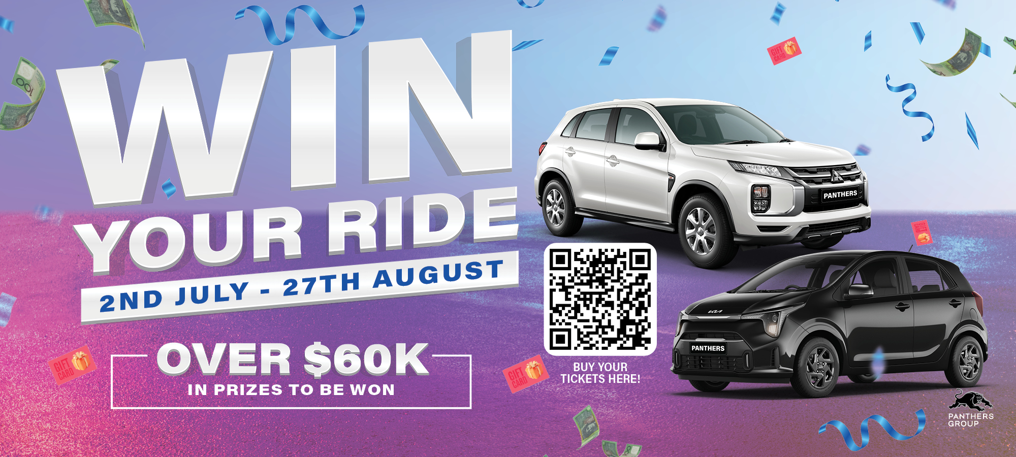 WIN YOUR RIDE | Car Raffle