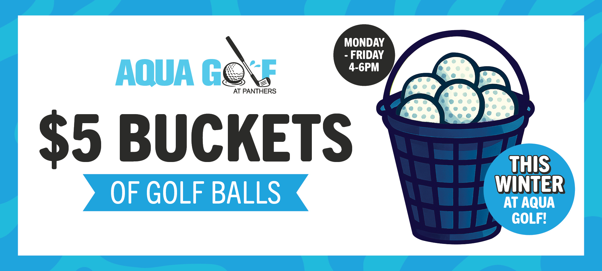 AQUA GOLF | $5 Buckets