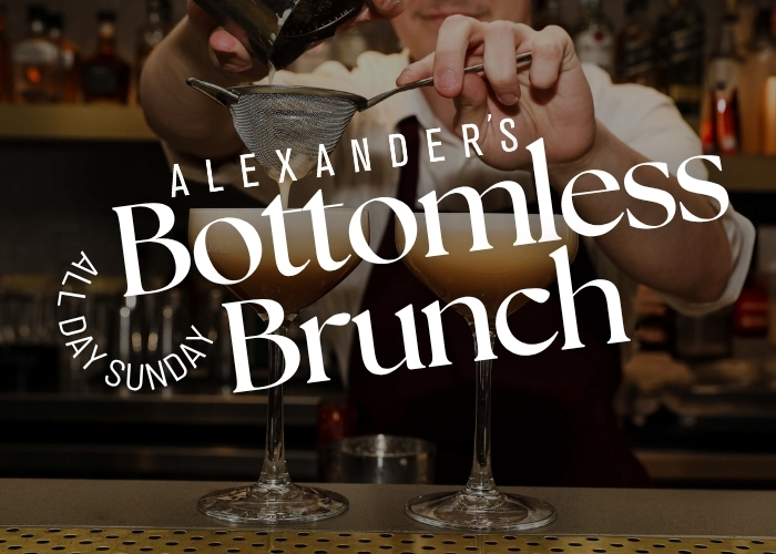 All Day Bottomless Brunch in Alexander’s