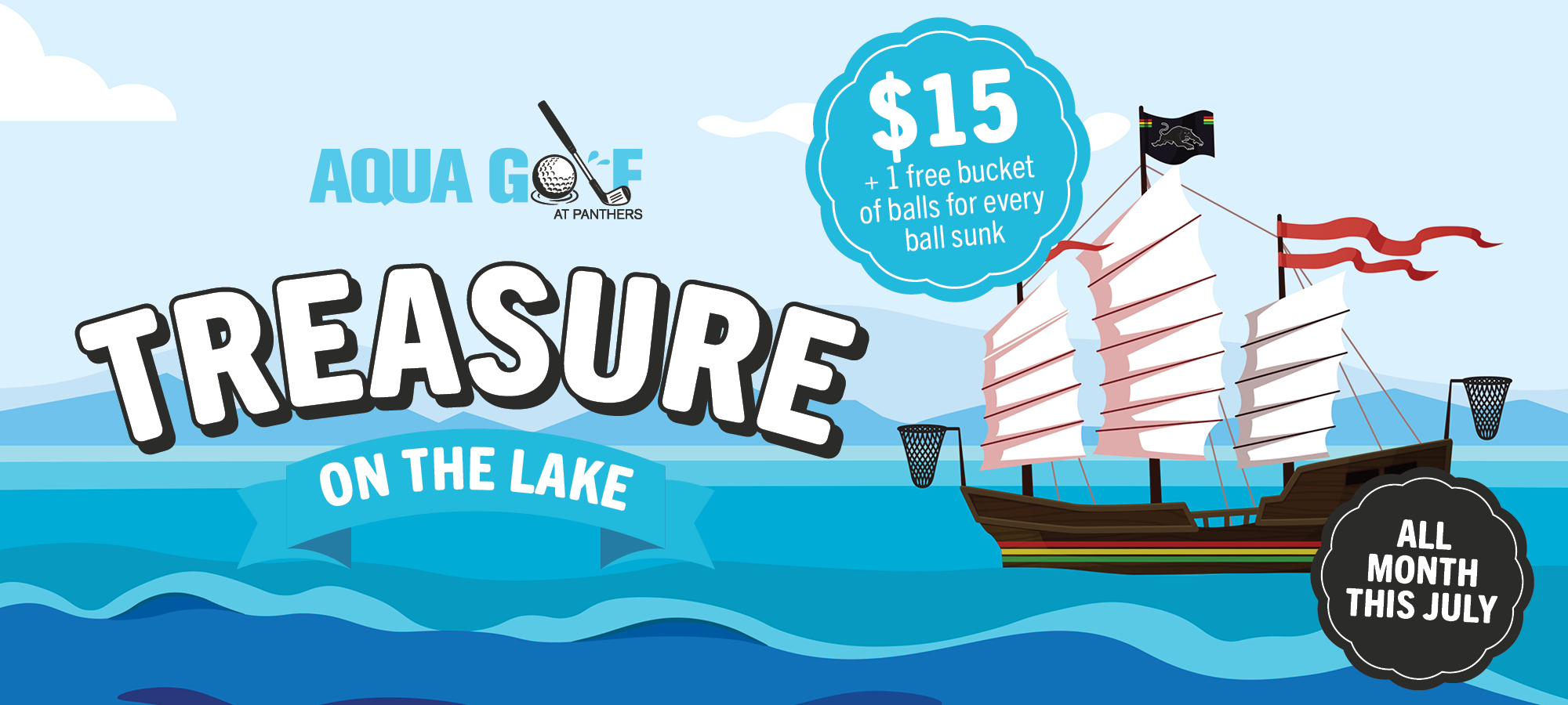 AQUA GOLF | Treasure on the Lake