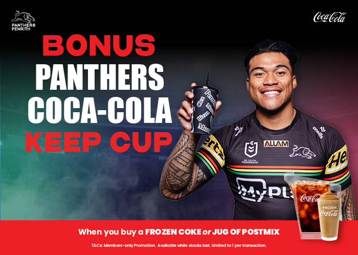Panthers Coca-Cola Keep Cup