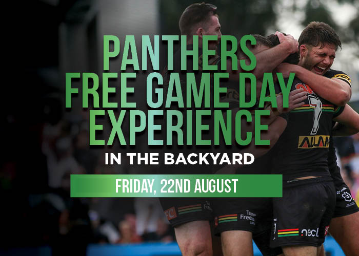 Panthers V Raiders – Free Game Day Experience