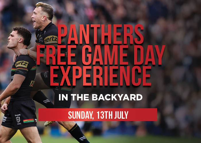 Eels V Panthers – Free Game Day Experience