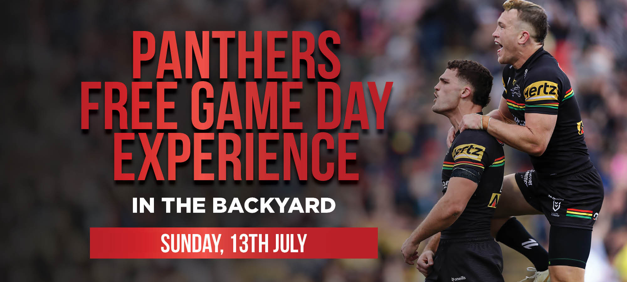 Eels V Panthers – Free Game Day Experience