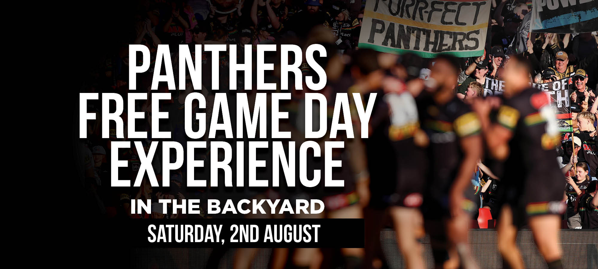 Titans V Panthers – Free Game Day Experience