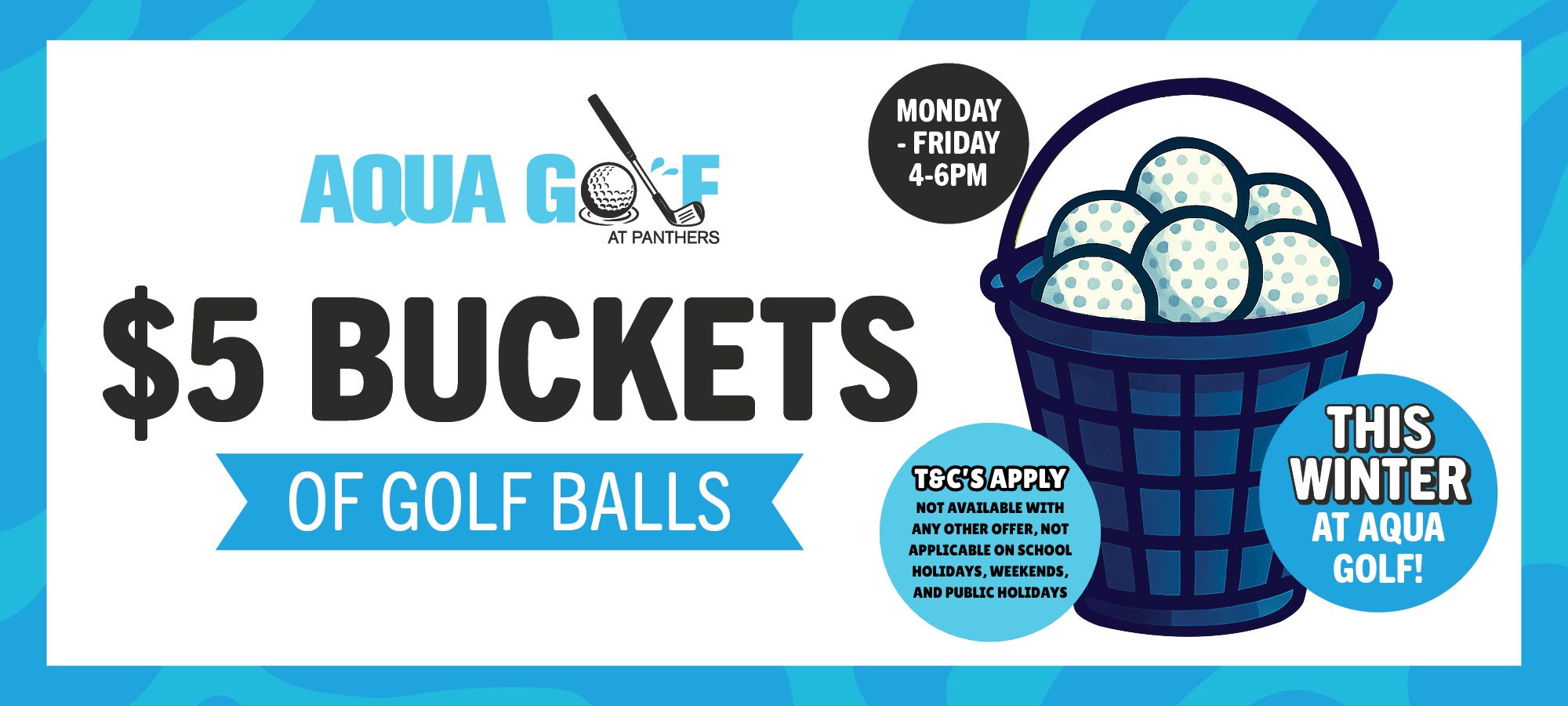 AQUA GOLF | $5 Buckets