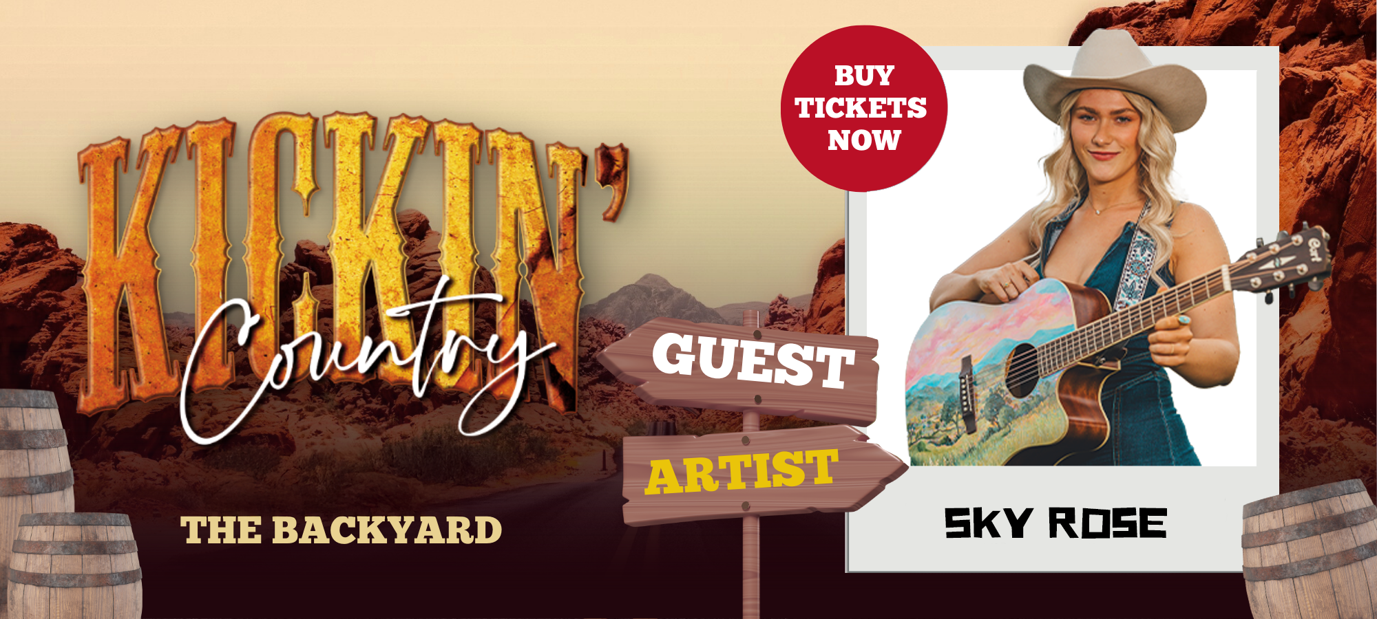 Sky Rose – Kickin’ Country