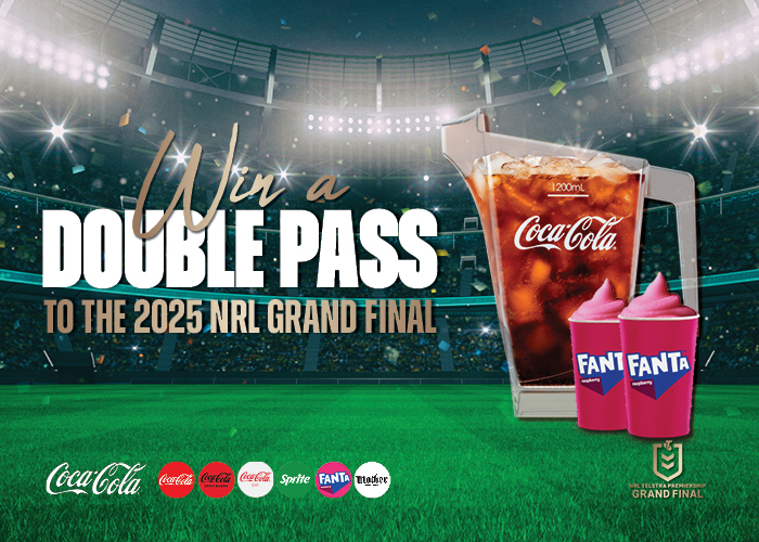 Win a Double Pass to the 2025 NRL Grand Final!